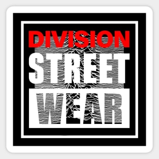 DIVISION STREET WEAR Sticker